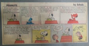 Peanuts Sunday Page by Charles Schulz from 4/5/1970 Size: ~7.5 x 15 inches