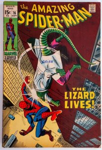 The Amazing Spider-Man #76 (FN)(1969)