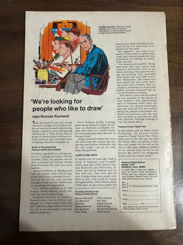 Marvel Super-Heroes #19 (1969)