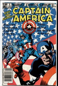Captain America Annual #6 (1982) Captain America