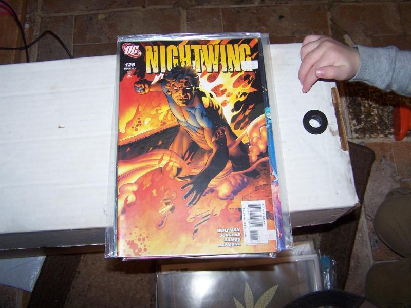  NIGHTWING  # 128  2007 DC COMICS  +dick grayson  batman raptor  