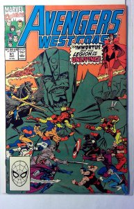 Avengers West Coast #61 1990 Marvel 9.4 Wonder Man Iron Man Human Torch Comic