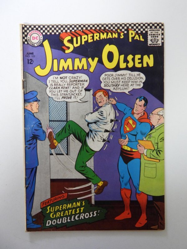 Superman's Pal, Jimmy Olsen #102 (1967) VG/FN condition see description