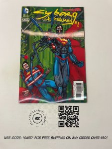 Action Comics # 23.1 NM 1st Print DC Comic Book 3-D Cyborg Superman # 1 16 J226