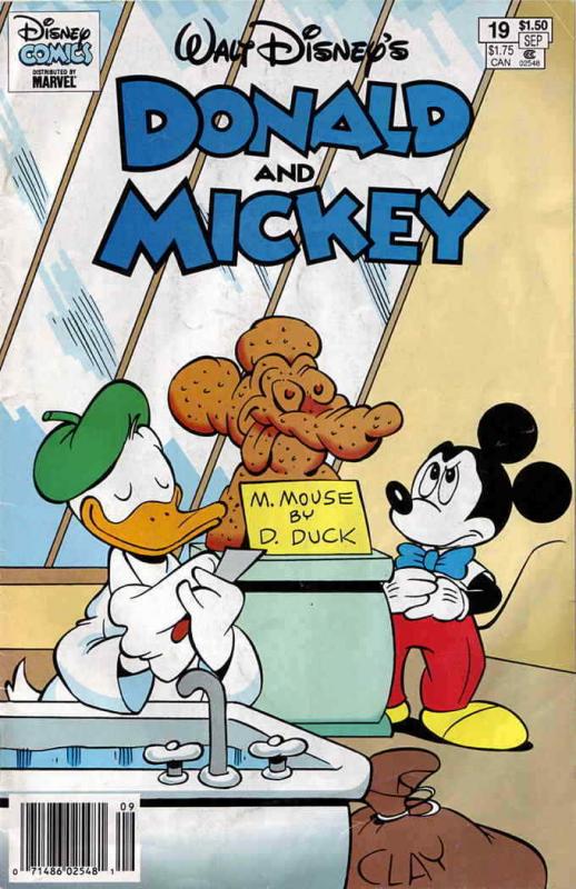 Donald and Mickey #19 VF/NM; Gladstone | save on shipping - details inside