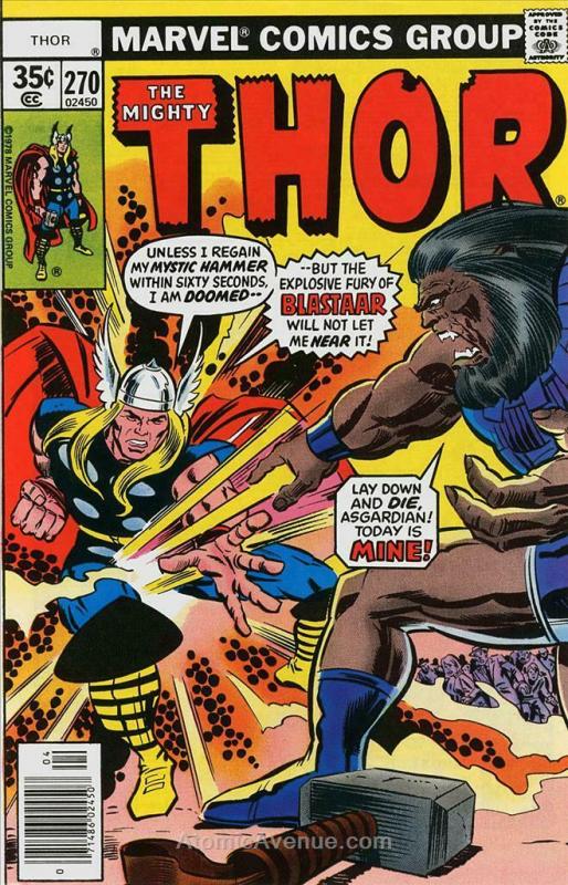 Thor #270 FN; Marvel | save on shipping - details inside