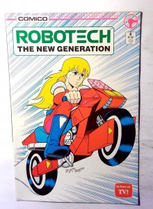 Robotech: The New Generation #6 (1986) Comico Comics 1st Print Comic Book