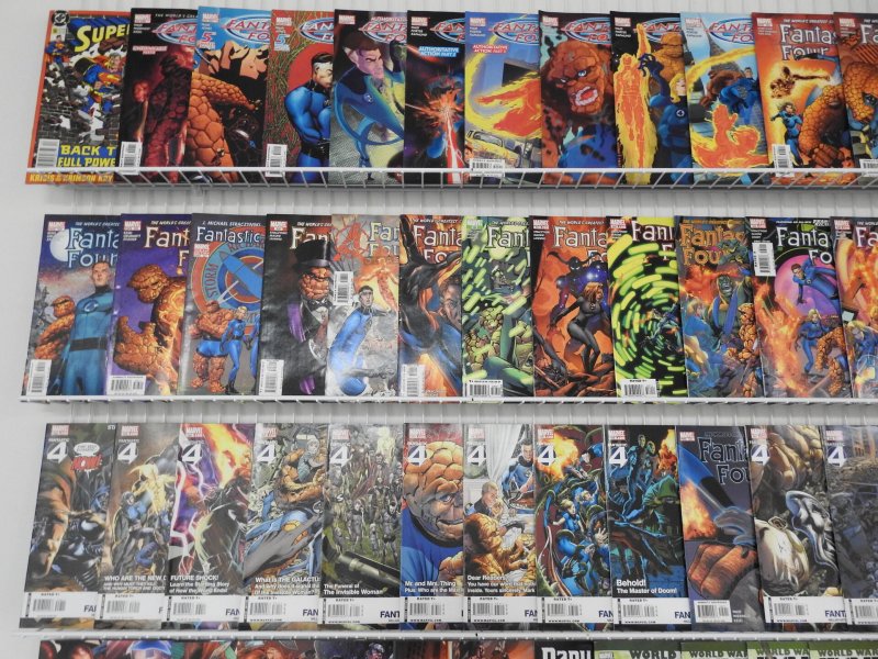 Huge Lot 200+ Comics W/ World War Hulk, Secret War, FF+ Avg VF+ Condition!!