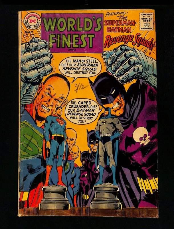 World's Finest Comics #175 Batman Superman! Neal Adams!