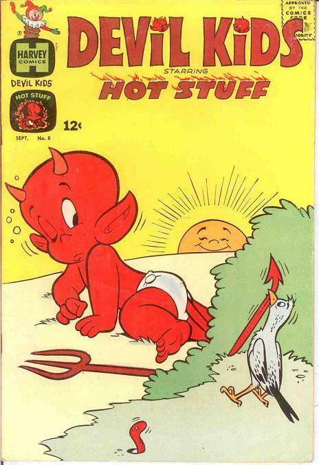 DEVIL KIDS (1962-1981) 8 F  Sept. 1963 COMICS BOOK