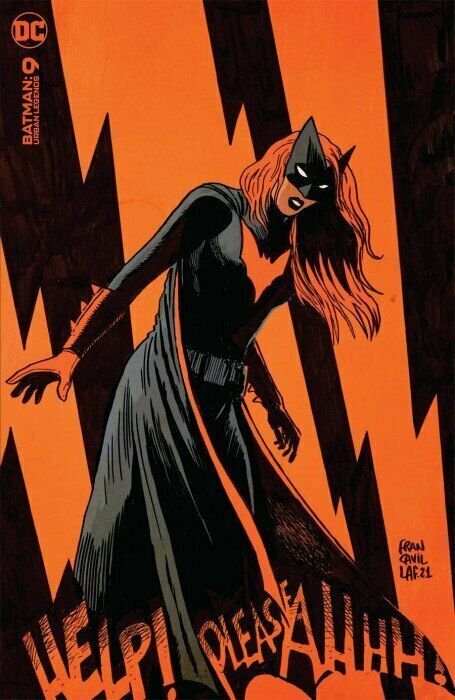 Batman Urban Legends #9 Francesco Francavilla Variant DC Comics 2021