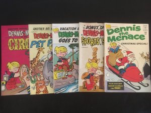 Five DENNIS THE MENACE Specials