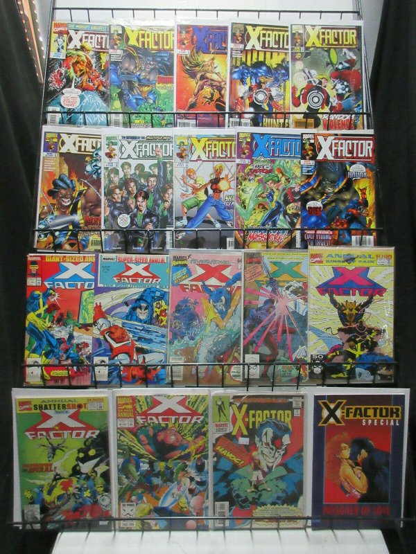 X-Factor (Marvel 1986-98) Mini-Library Lot of 139Diff from #2-149 Cyclops Havok