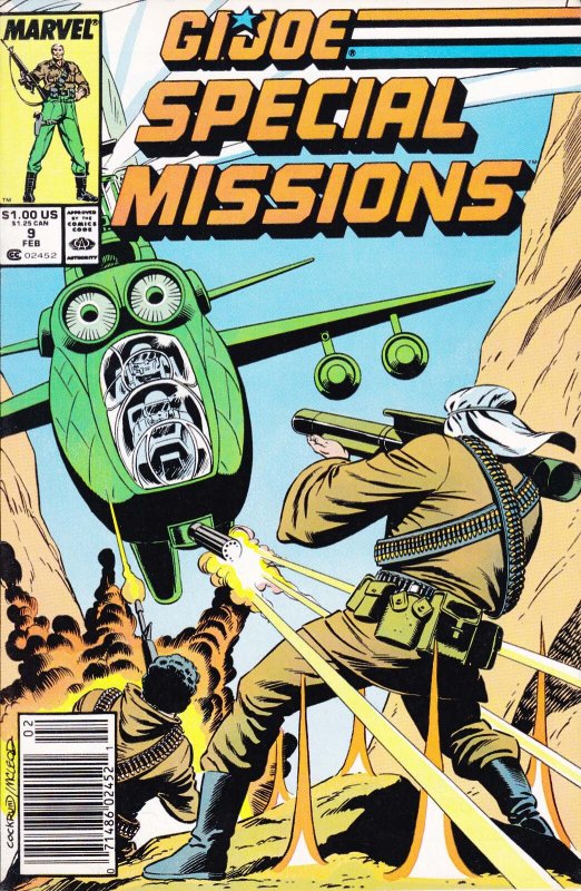 G.I. Joe Special Missions #9 (Newsstand) FN ; Marvel | Dave Cockrum