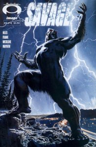 Savage (Image) #4 VF ; Image | Bigfoot vs Werewolves