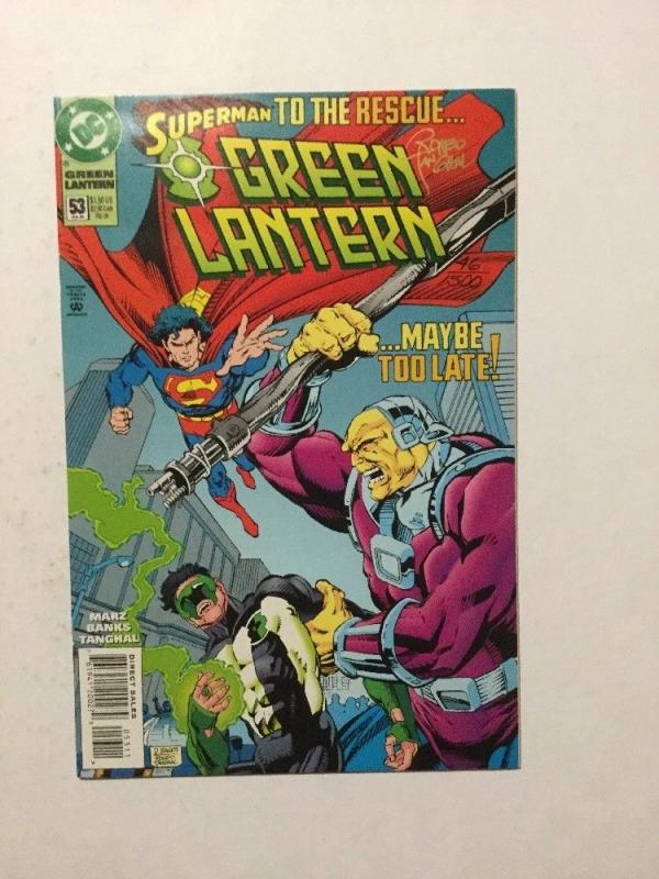 Green Lantern 53 NM Near Mint Signed By Romeo Tanghal With C.O.A.