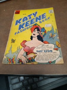 Katie Keen Fashion Book Mag. 20 Mlj 1958 Archie Comics Silver Age Good Girl art