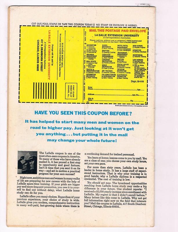 Journey Into Mystery # 10 VG Marvel Comic Book Bronze Age Series Issue B96