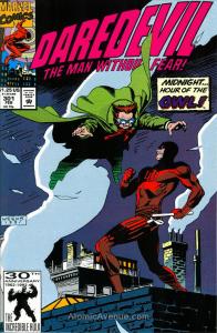 Daredevil #301 VF ; Marvel | the Owl