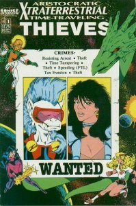 Aristocratic X-Traterrestrial Time-Traveling Thieves (1987 series)  #1, VF (S...
