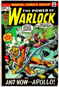 The Power of WARLOCK #3 (Dec1972) 6.5 FN+  Gil Kane!  1st appearance of APOLLO!