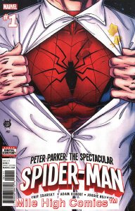 PETER PARKER: SPECTACULAR SPIDER-MAN (2017 Series)  #1 Very Good Comics Book