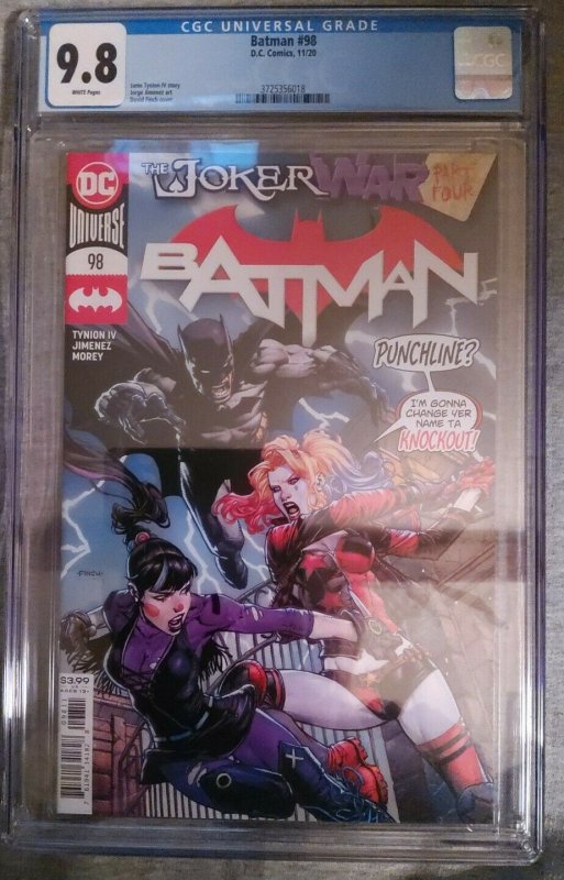 Batman #98 CGC 9.8 Joker War