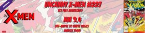 Uncanny X-Men 227 NM 9.4 1st Full Adversary Marvel 1988