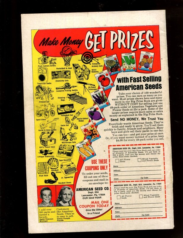 SUPERMANS PAL JIMMY OLSEN #128 (5.0) NO FATHER FOR JIMMY