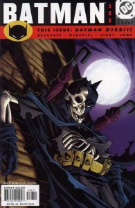 BATMAN (1940 DC) #586 CVR A SCOTT MCDANIEL