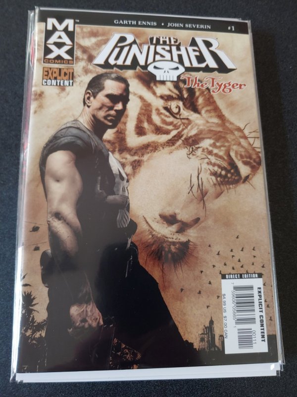 THE PUNISHER #1 NM MAX SERIES GARTH ENNIS​