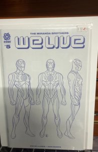 We Live #5 Second Print Variant Cover (2021)