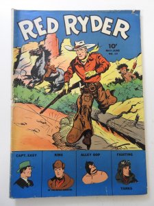 Red Ryder Comics #13 (1943) GD Condition Cover detached