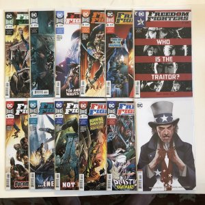 Freedom Fighters # 1-12 Complete Lot 1st Prints Venditti DC