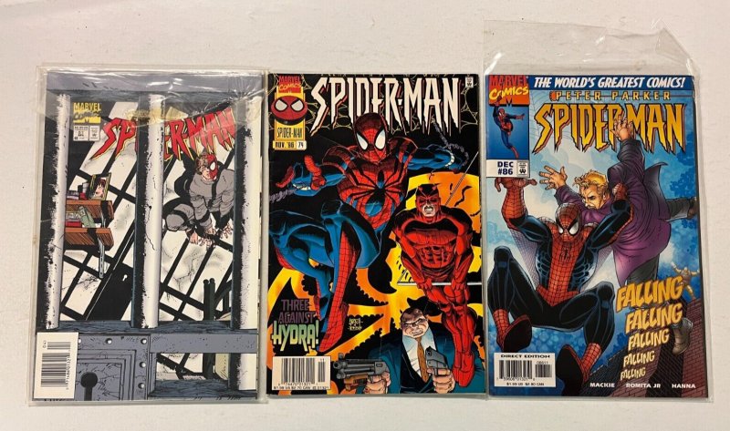 5 Spider-Man Marvel Comics Books #43 48 57 74 86 59 LP3