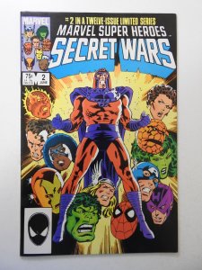 Marvel Super Heroes Secret Wars #2 (1984) VF+ Condition!