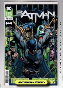 Batman #70  • Volume 3 • (July 2019)  Tom King/w [•ID#140]