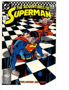 8 Adventures Of Superman DC Comic Books # 432 439 440 441 442 443 445 446 JG8