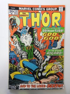 Thor #217 (1973) VG+ Condition manufactured w/ 1 staple
