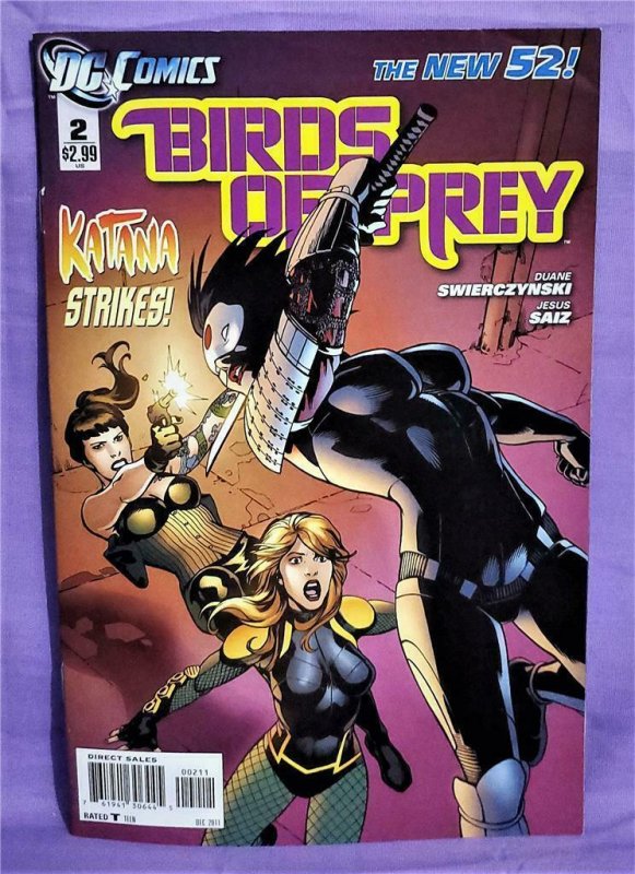 DC New 52 BIRDS OF PREY #1 - 8 Duane Swierczynski Jesus Saiz (DC, 2011)!