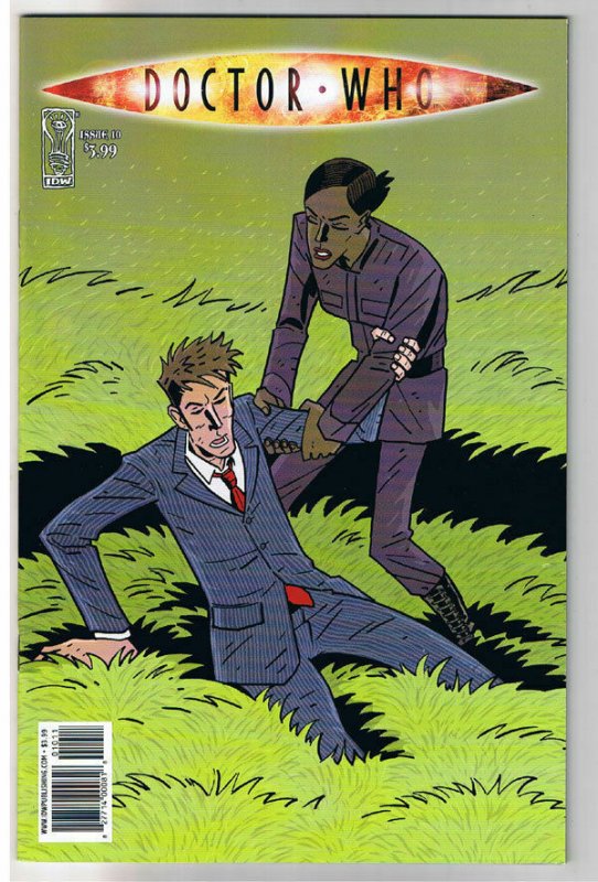 DOCTOR WHO #10, NM, Paul Grist, Keep of the Grass, 2009, IDW, more DW in store