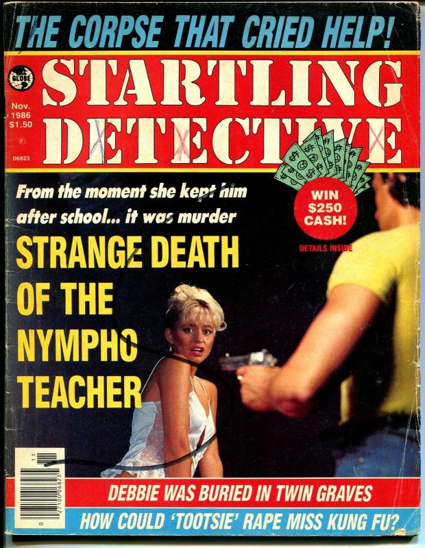 Startling Detective 11/1986-violent crime-pulp thrills-photos-G