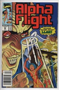 ALPHA FLIGHT #83, VF/NM, Marvel, Llan Sorcerer Talisman 1983 1990 more in store
