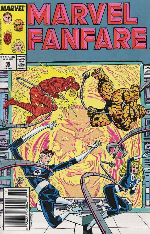 Marvel Fanfare #46 FN; Marvel | save on shipping - details inside