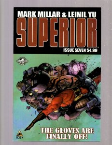 SUPERIOR Complete Marvel Icon Comic Books # 1 2 3 4 5 6 7 Mark Millar Yu RP4