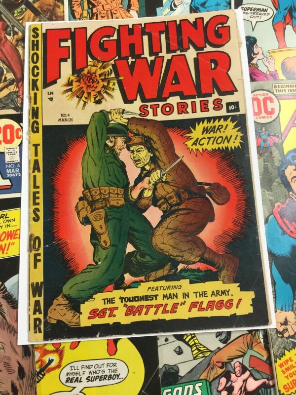 Fighting War Stories #4 VG- 3.5 War Action 