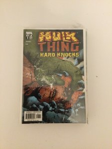 Hulk Thing Hard Knocks 1 Vf Very Fine 8.0 Marvel 