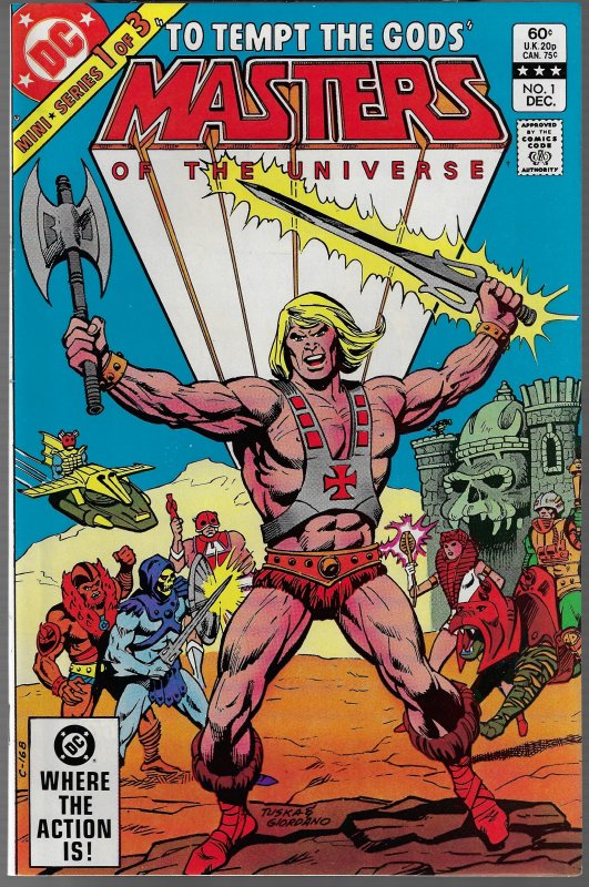 He-Man: Masters of the Universe #1 (DC, 1982) NM
