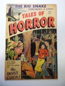 Tales of Horror #3 (1952) VG+ Condition tape pull bc