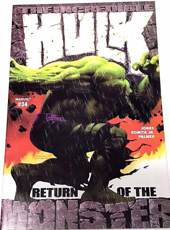 INCREDIBLE HULK#34 VF/NM 2002 MARVEL COMICS